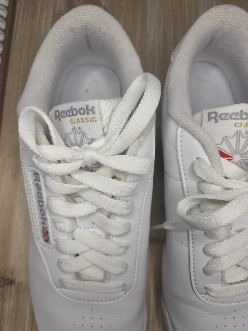 Reebok Classic Princess White Leather Sneakers